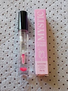 Mystic Pink Flower Hydrating Lip Gloss